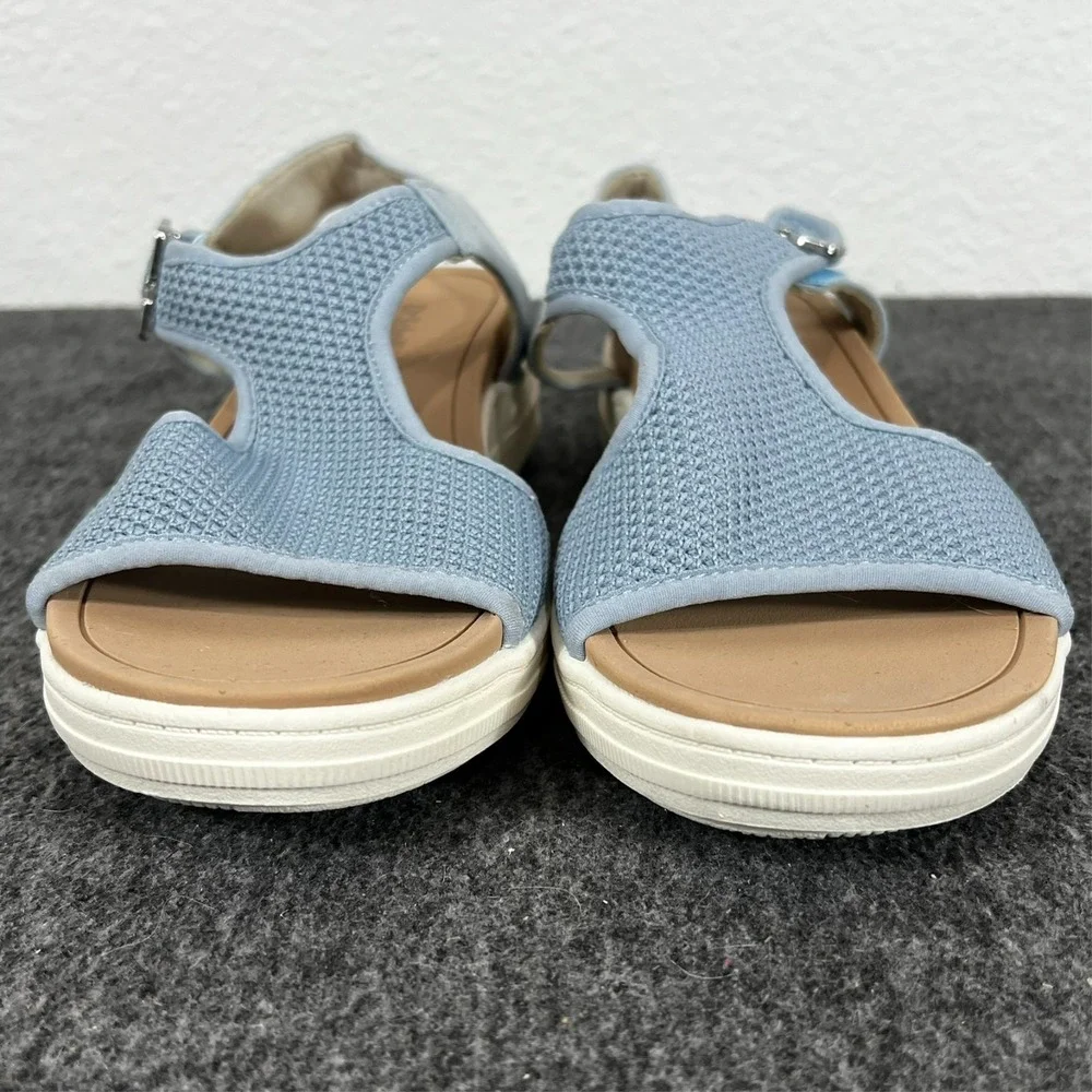 Dr Scholls Sandals Time Off Sun Light Blue‎ Women's 7 M